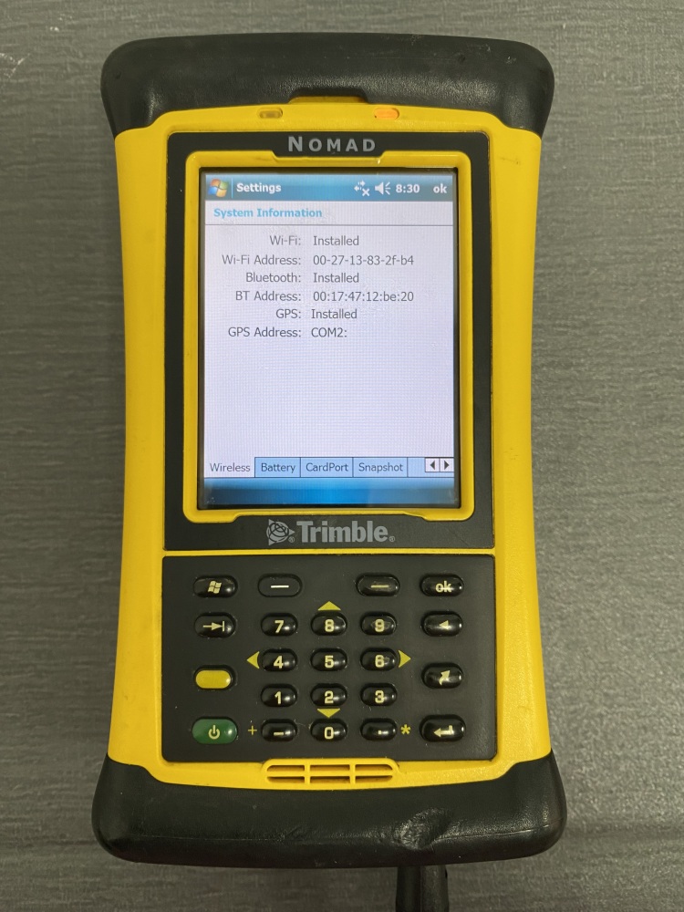 Trimble Nomad Data Collector Rugged Handheld -1