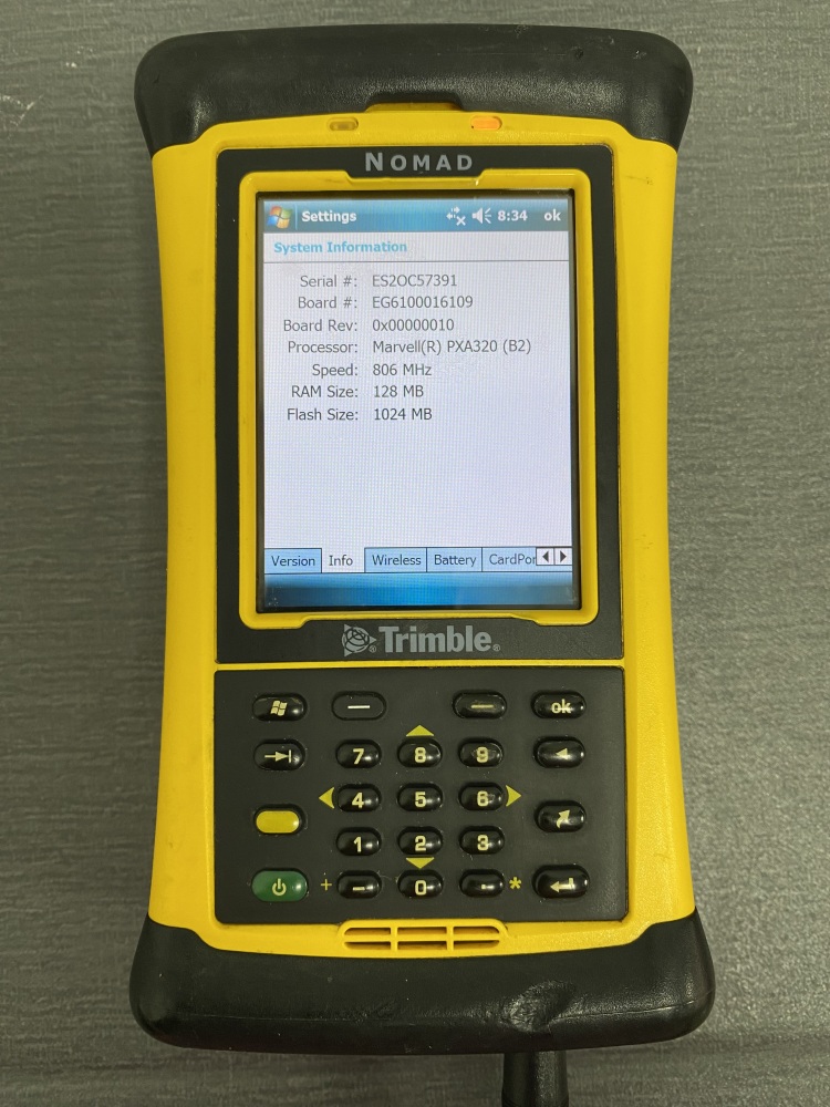 Trimble Nomad Data Collector Rugged Handheld -1