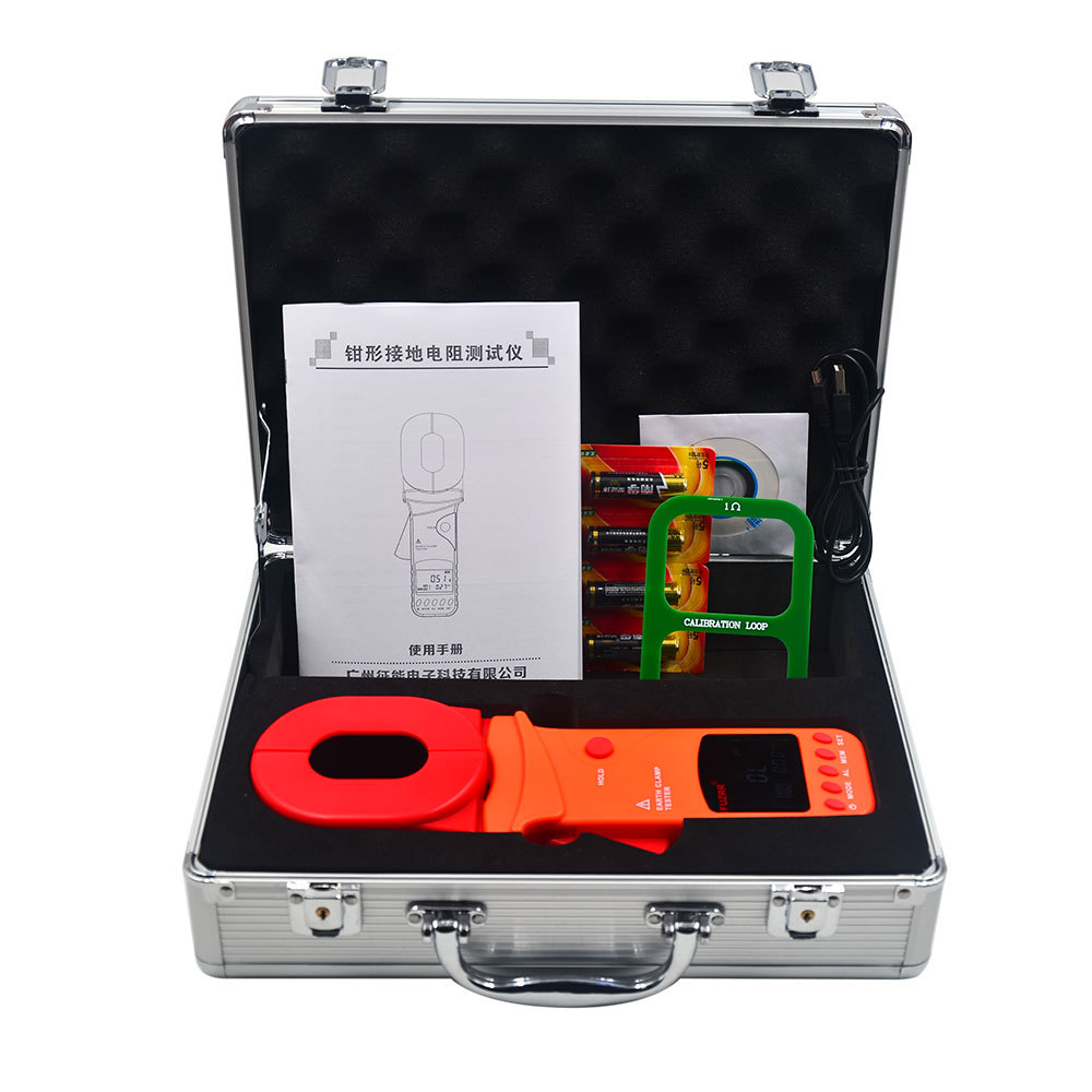 NEW FUZRR ES3020 Series Clamp Earth Resistance Tester (High-End)