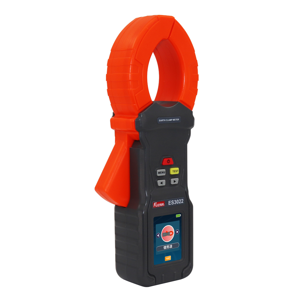 NEW FUZRR ES3022 Series Clamp Earth Resistance Tester