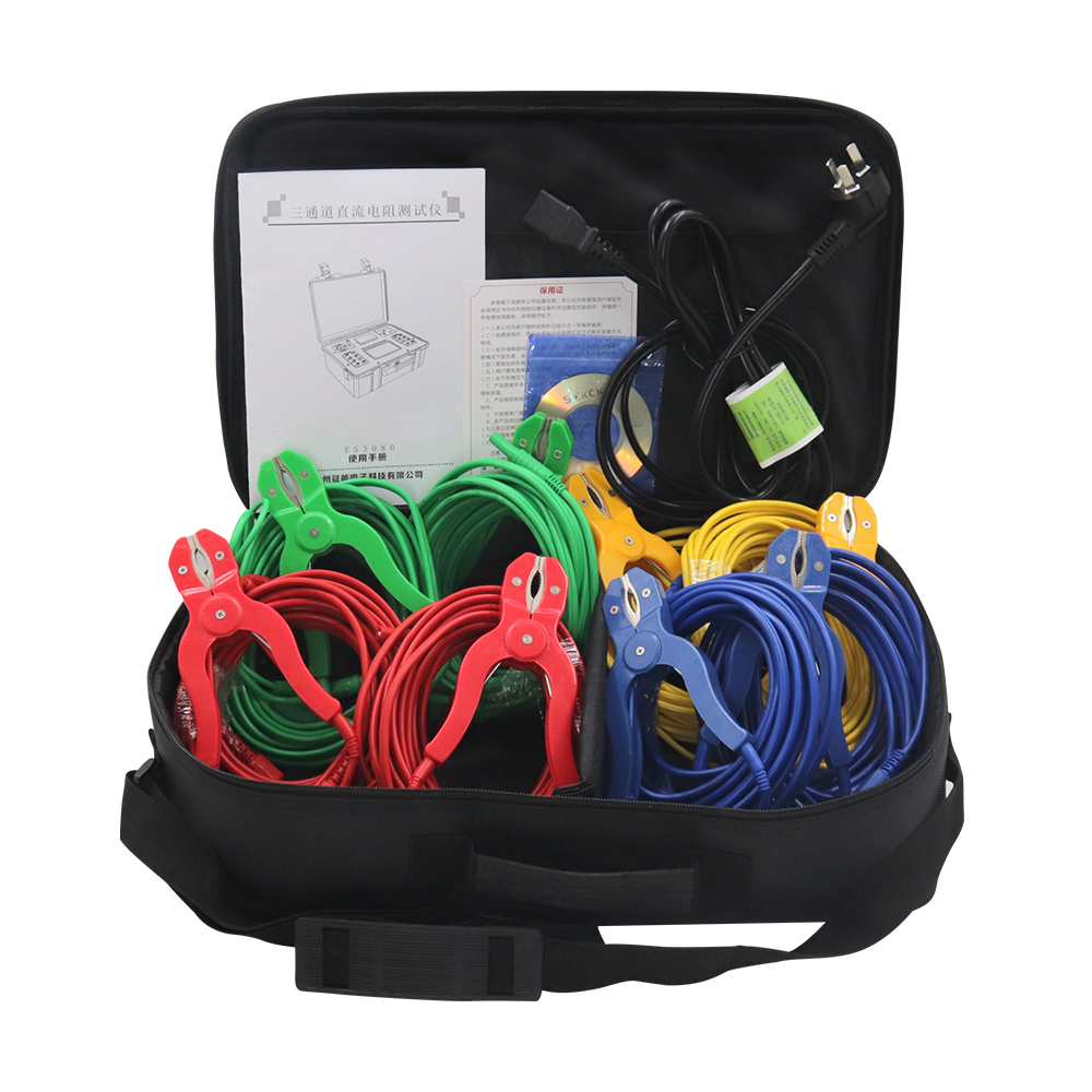 ES3080 Three-channel DC Resistance Tester