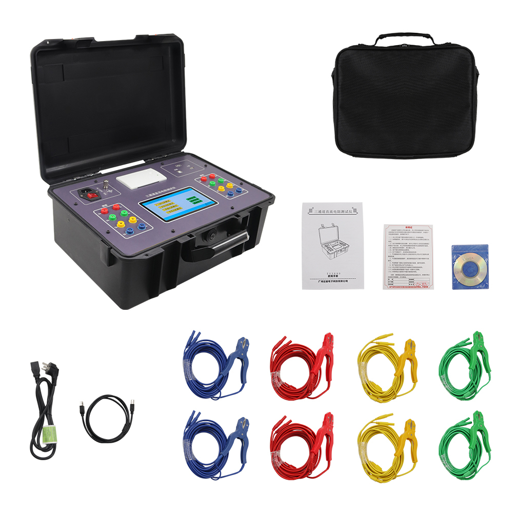 ES3080 Three-channel DC Resistance Tester