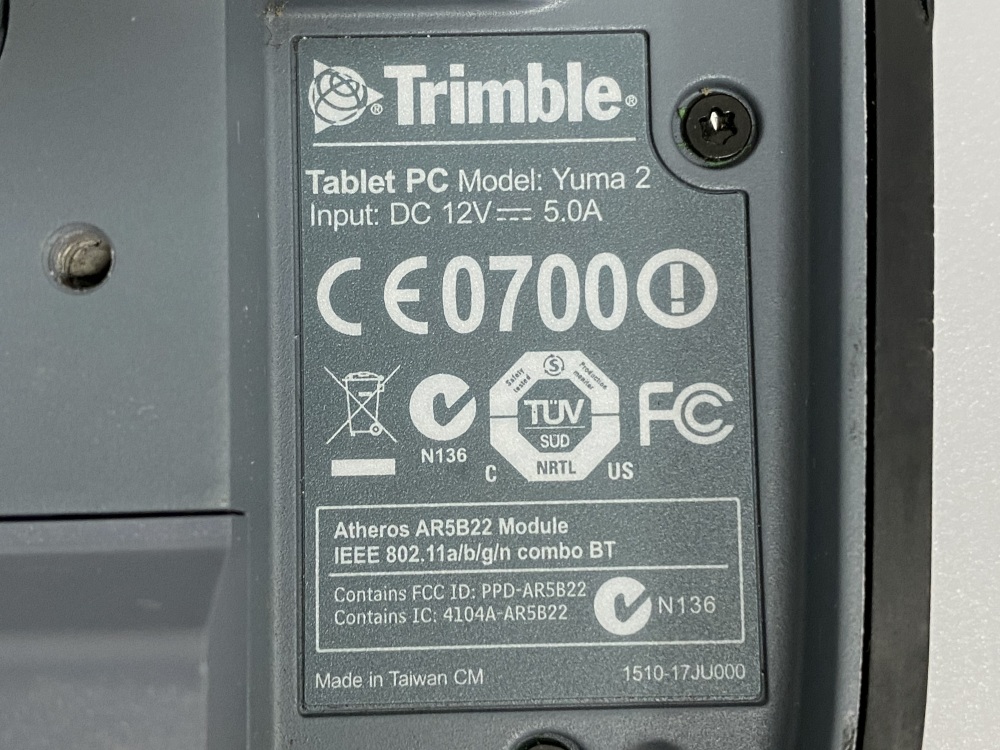 Arrivals Trimble YUMA 2 – Professional, Portable and Flexible Handheld GPS Device