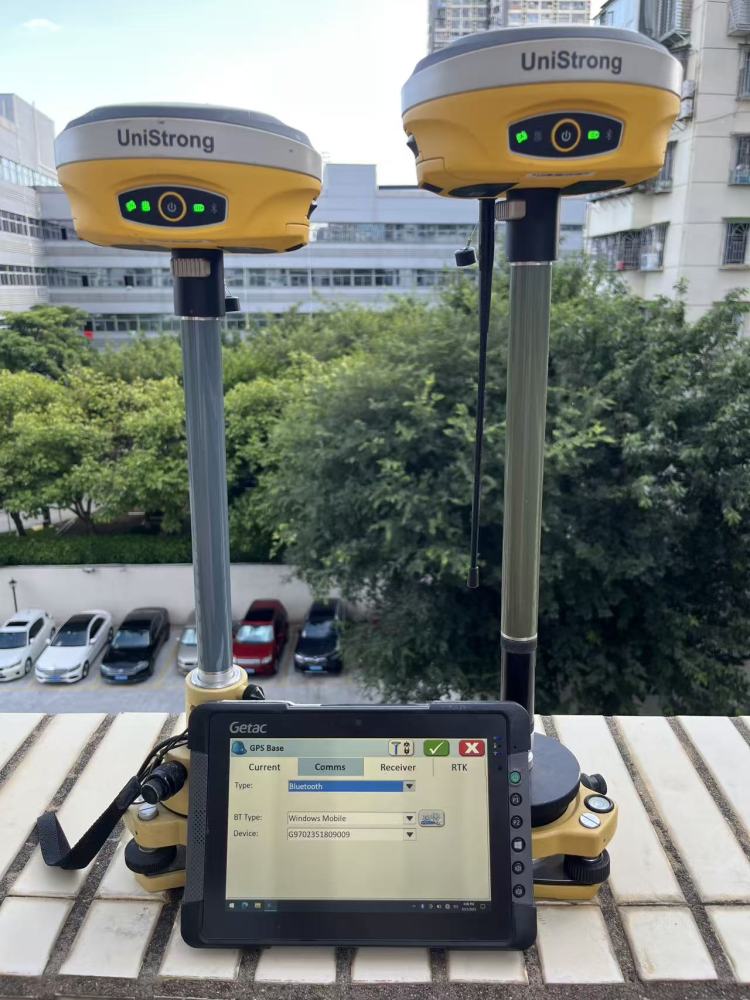 Used  UniStrong GNSS receiver + data collector with survce 6.08 Trimble Survey Pro 6.2
