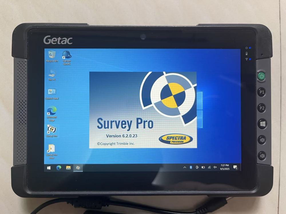 Used  UniStrong GNSS receiver + data collector with survce 6.08 Trimble Survey Pro 6.2