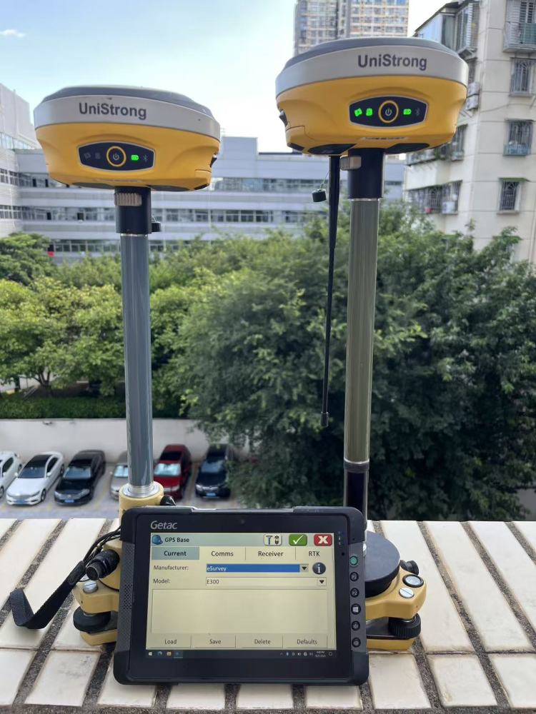 Used  UniStrong GNSS receiver + data collector with survce 6.08 Trimble Survey Pro 6.2