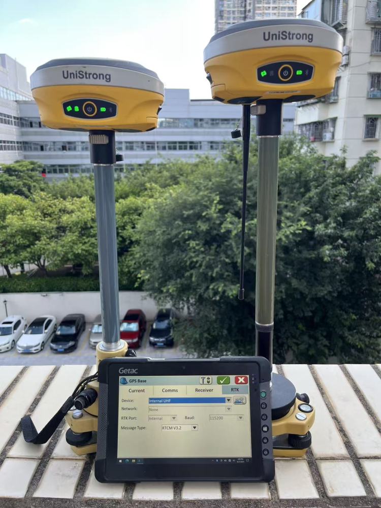 Used  UniStrong GNSS receiver + data collector with survce 6.08 Trimble Survey Pro 6.2