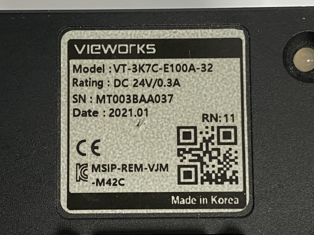 Used Vieworks VT-3K7C-E100A-32  free Shipping