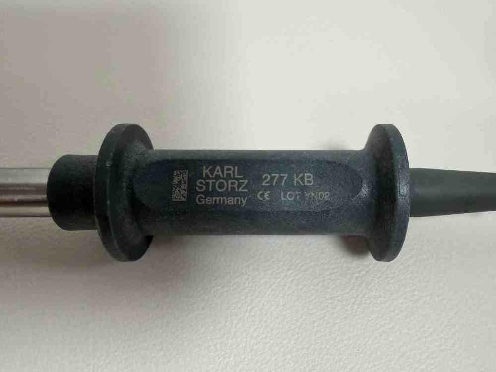 Karl Storz 277 KB Monopolar High Frequency Cord - 300cm, 8mm Bovie Plug, Made in Germany
