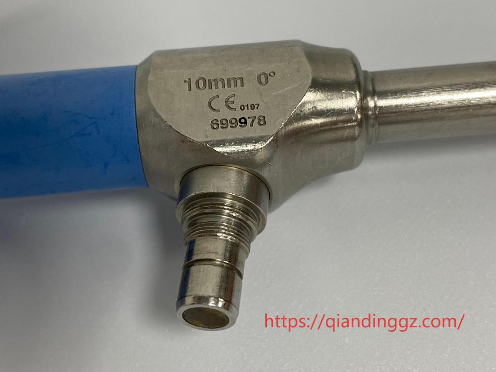 Stryker 10mm 0 degree laparoscope CE 0197 and serial number 699978