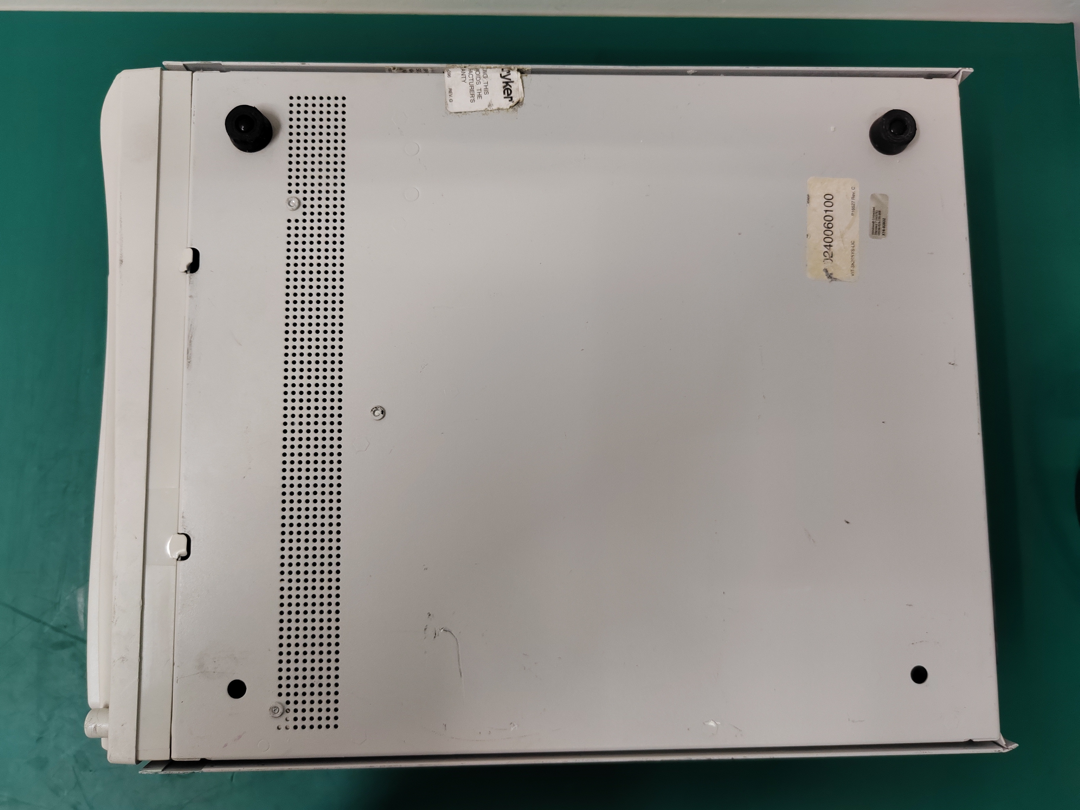 Stryker SDC3 Manufacturer Label SN 13F009674