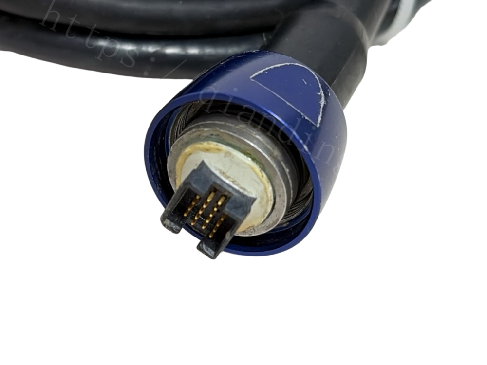 Stryker endoscopy camera head interface with blue locking ring and pins