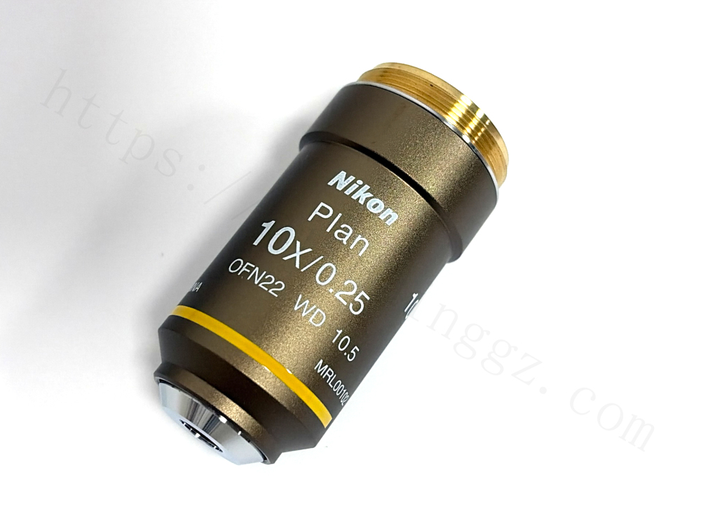 Nikon Plan 10X 0.25 Numerical Aperture infinity corrected objective