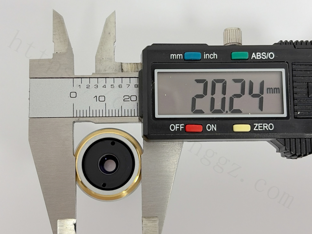 Measuring Nikon BE2 Plan 100X objective thread diameter 20.24mm