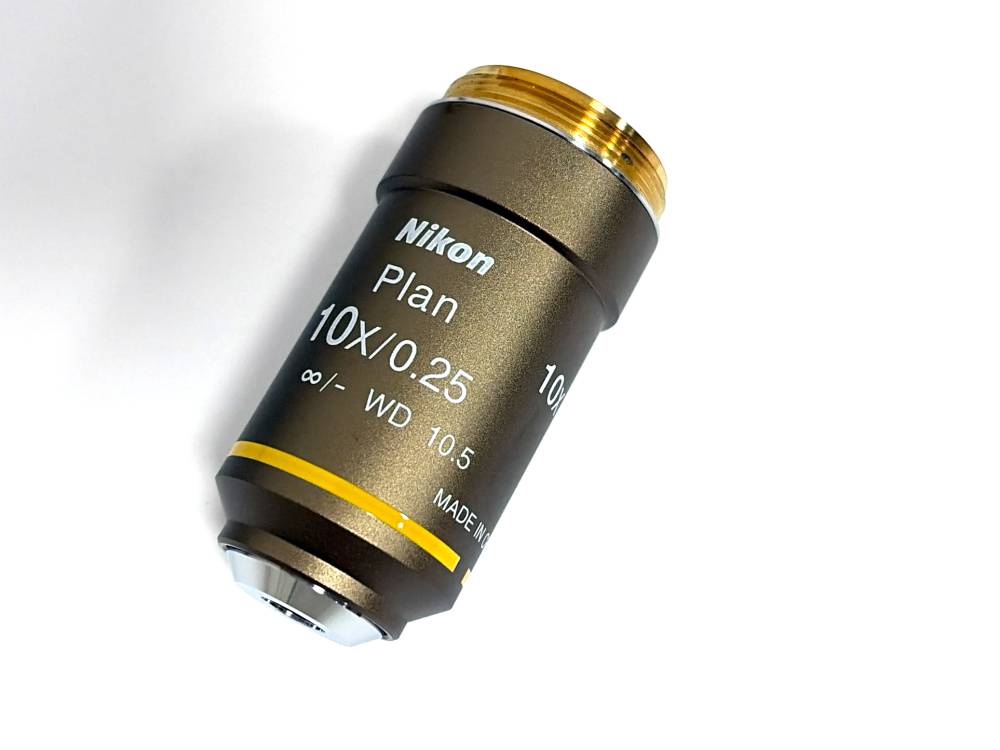 Nikon Plan 10X MRL00102 with OFN22 Field of View and 10.5mm WD