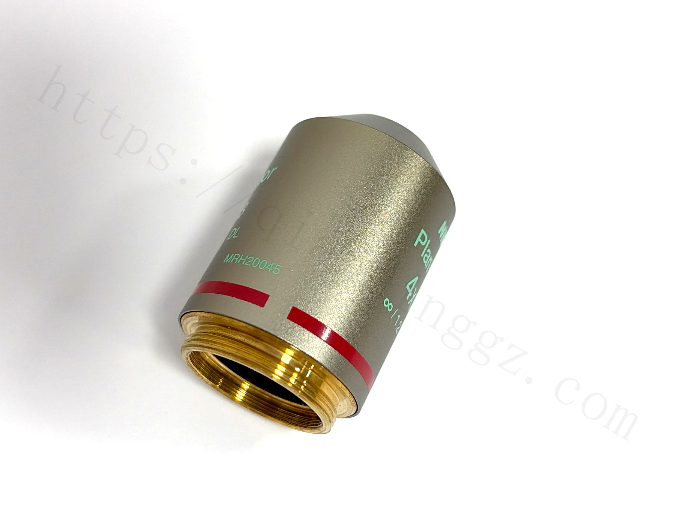 Nikon Plan Fluor 4x objective with Made in China and OFN25 engravings