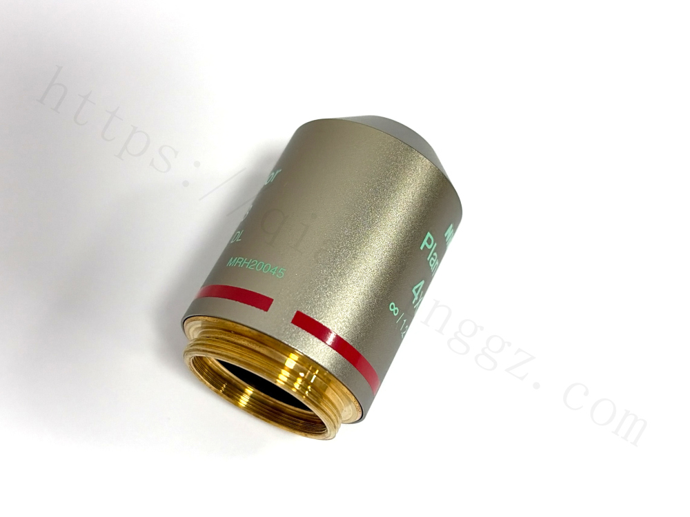 Nikon Plan Fluor 4x objective with Made in China and OFN25 engravings