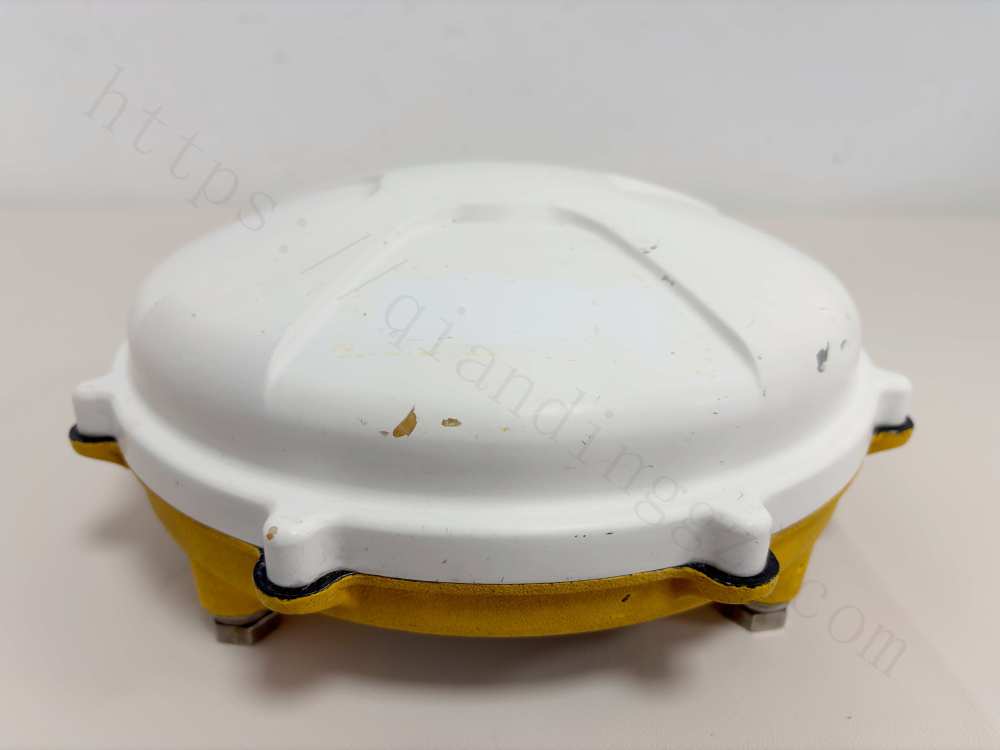 Alt: Alternate front angle view of Trimble Zephyr Model 2 surveying antenna