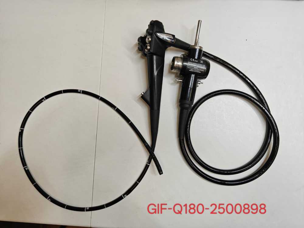 Olympus GIF-Q180 Video Gastroscope Endoscope - SN: 2500898 (Used)