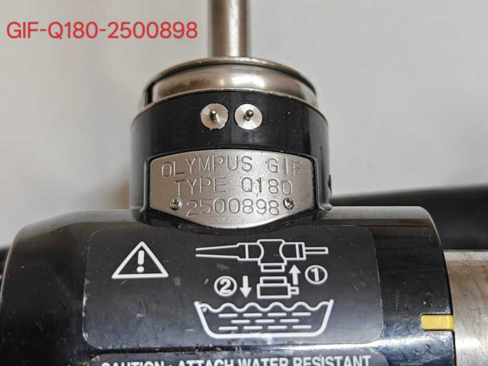 Olympus GIF-Q180 Video Gastroscope Endoscope - SN: 2500898 (Used)