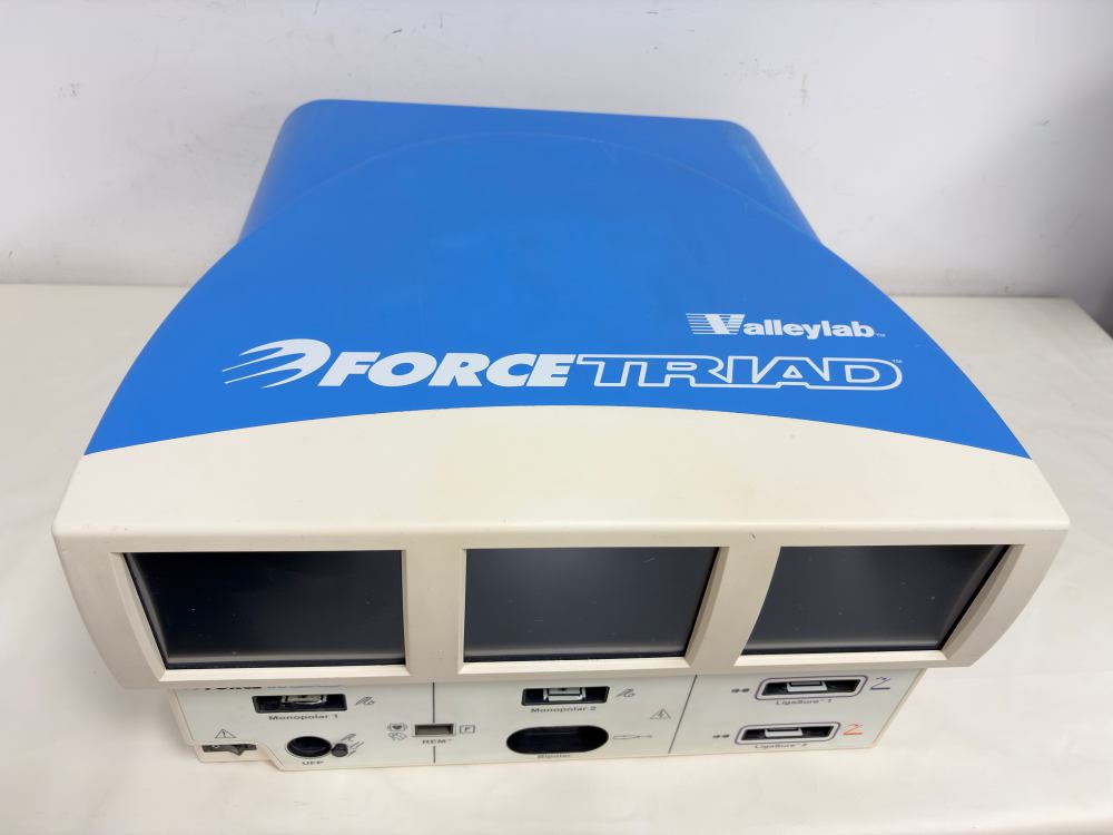 Top cover with Valleylab Force Triad logo, slight cosmetic wear only