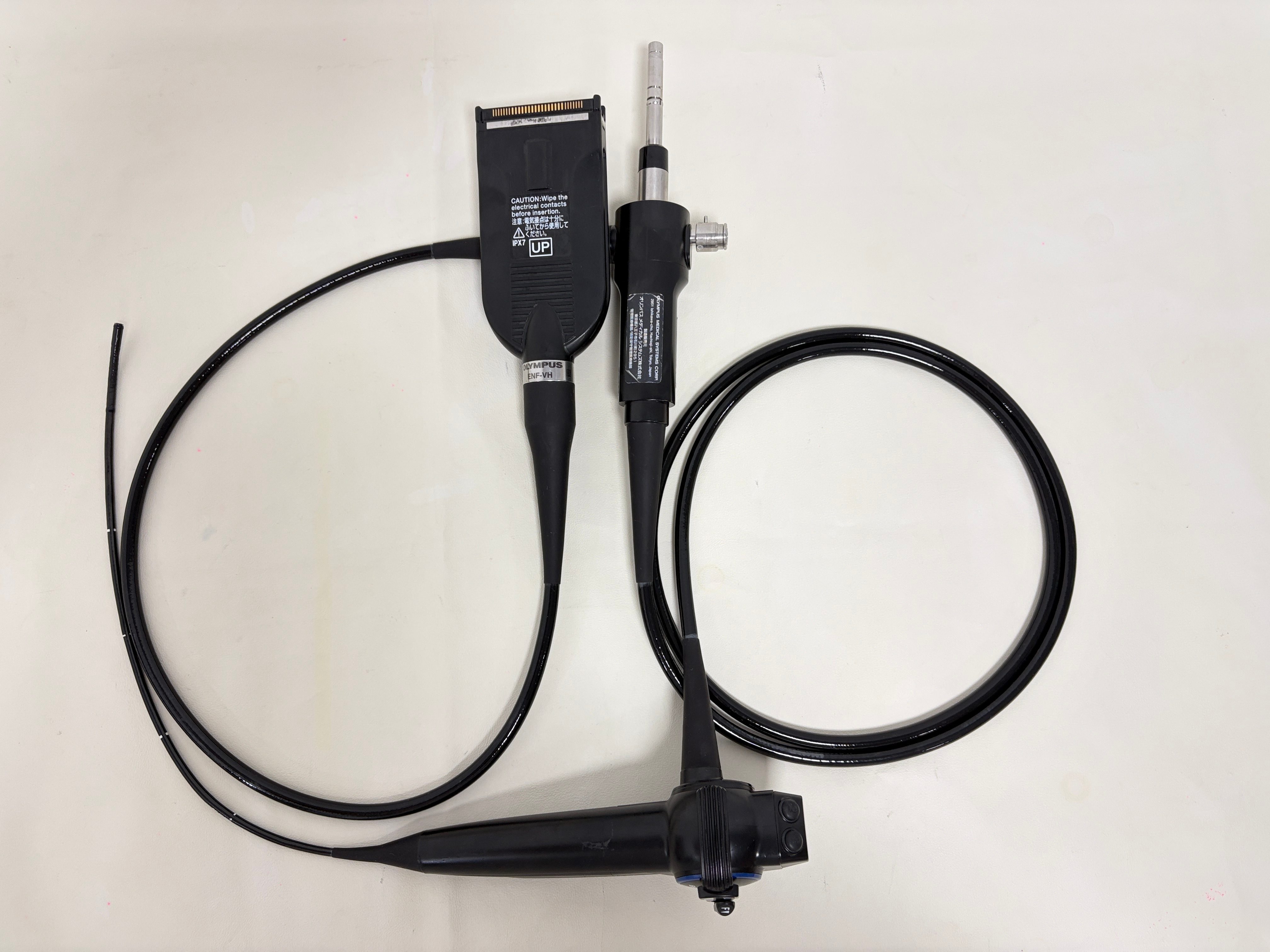Olympus ENF-VH HD video rhino-laryngoscope complete unit, flexible ENT endoscope