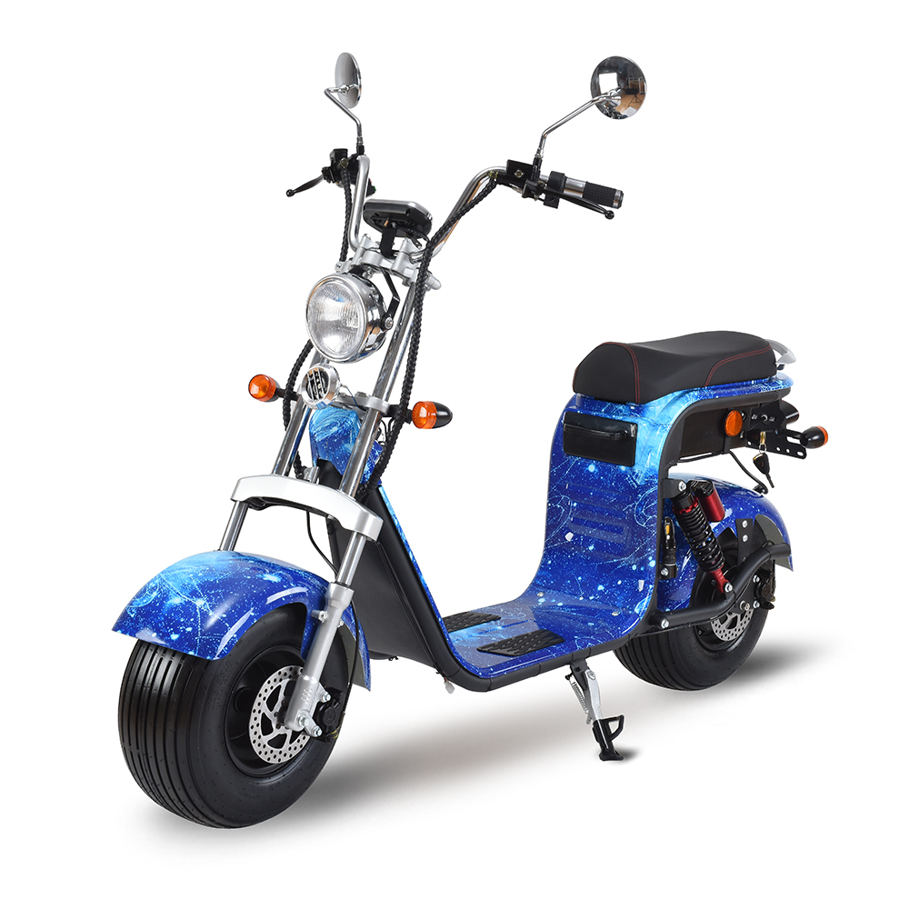 European Warehouse Stock Electric Citycoco with 60v 20ah Electric Bike Scooter with EEC/COC