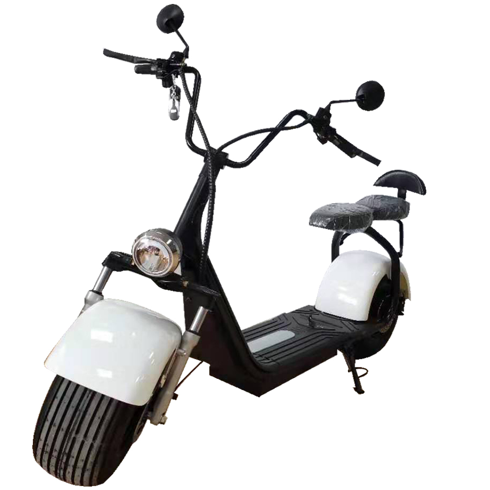 Wholesale Cheap Ebike Portable Citycoco Two Seats Chopper Electric Scooter with Golf Bracket