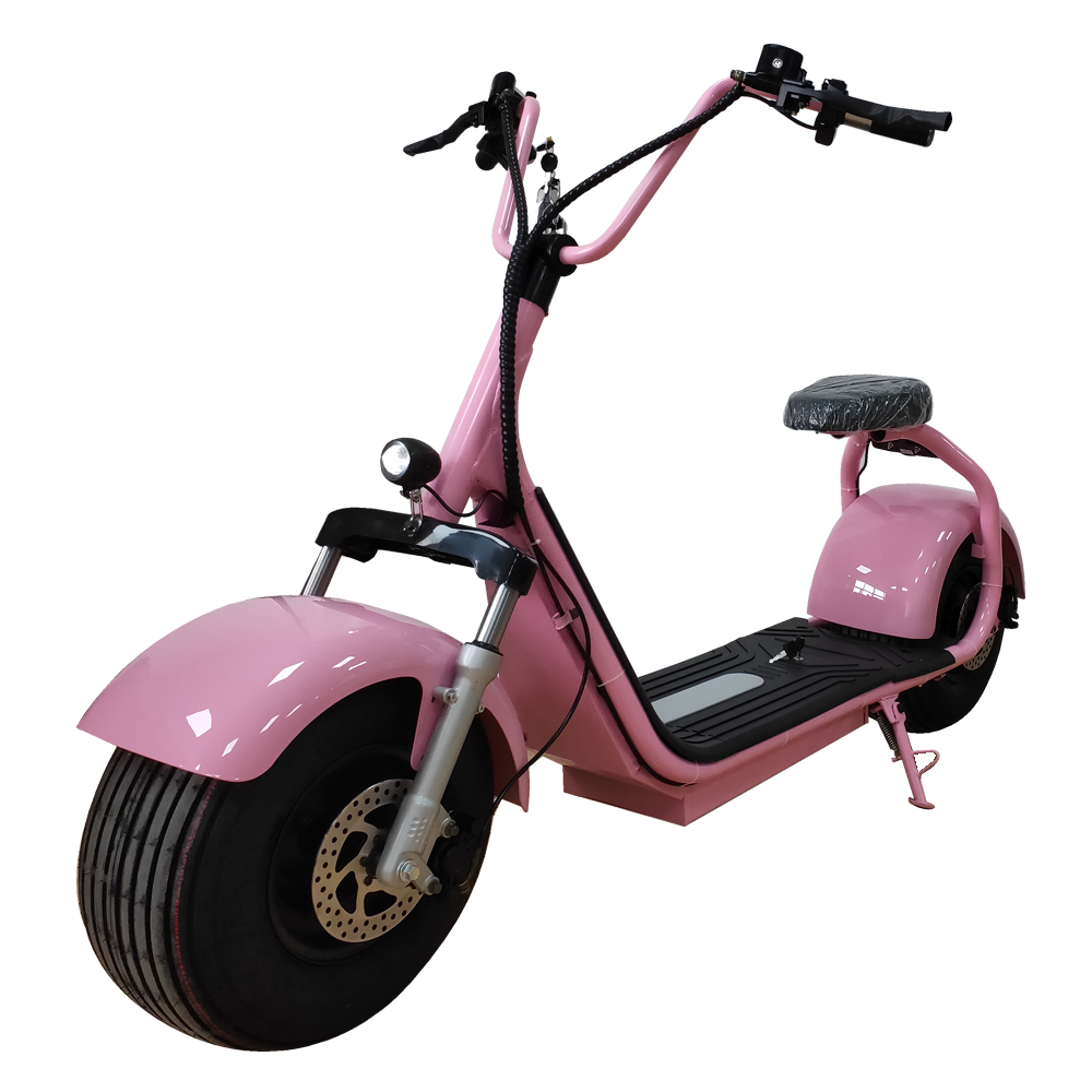 Wholesale Cheap Ebike Portable Citycoco Two Seats Chopper Electric Scooter with Golf Bracket
