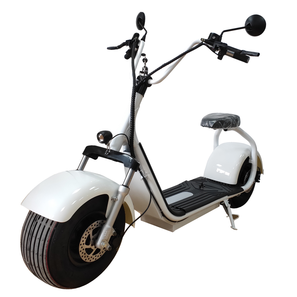 Wholesale Cheap Ebike Portable Citycoco Two Seats Chopper Electric Scooter with Golf Bracket