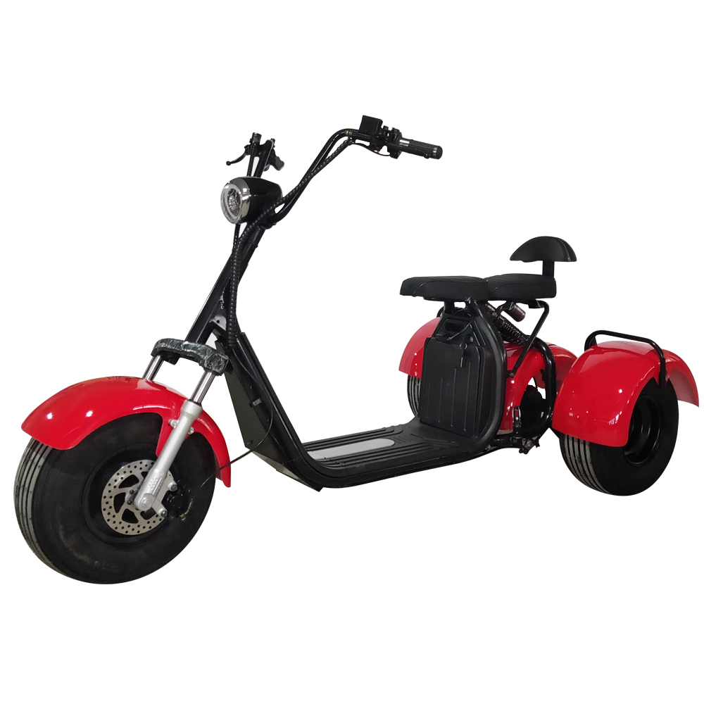 Fat Tire 3 Wheel Electric Scooter 1500W 3000W Citycoco Scooters 3 Wheels 60V 20ah