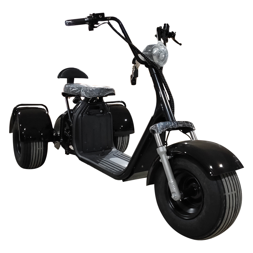 Fat Tire 3 Wheel Electric Scooter 1500W 3000W Citycoco Scooters 3 Wheels 60V 20ah