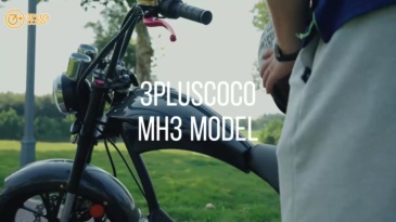 New 4000W 75km/h Chopper EEC COC Fat Tire Electric Citycoco Scooter Motorcycle MH3 Customized E-chopper with Double Seats