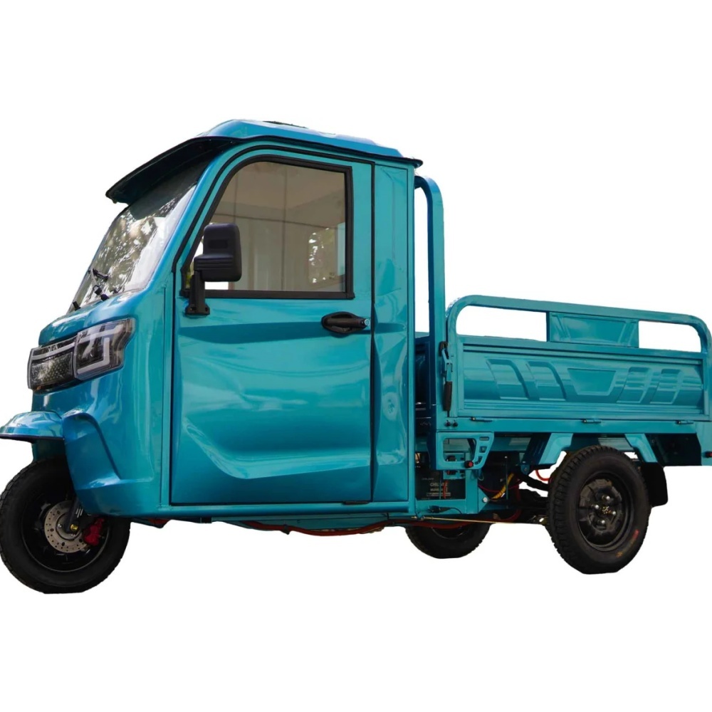 EEC Long Range Heavy Load 3000W Closed CAB Electric Tricycle Direct Sales From Manufacturer