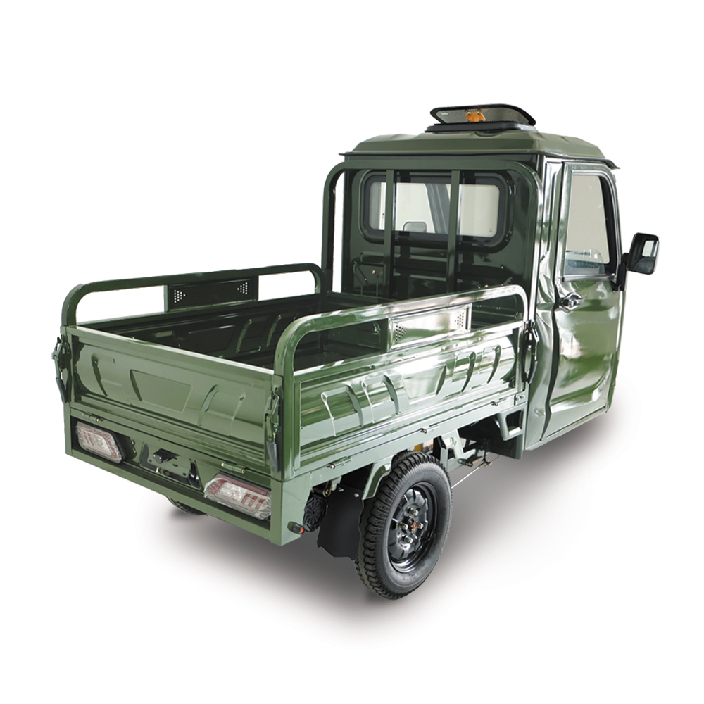EEC Long Range Heavy Load 3000W Closed CAB Electric Tricycle Direct Sales From Manufacturer