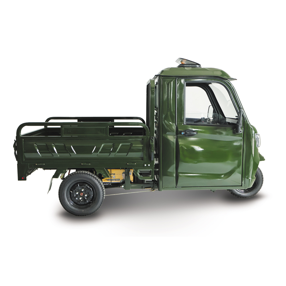 EEC Long Range Heavy Load 3000W Closed CAB Electric Tricycle Direct Sales From Manufacturer