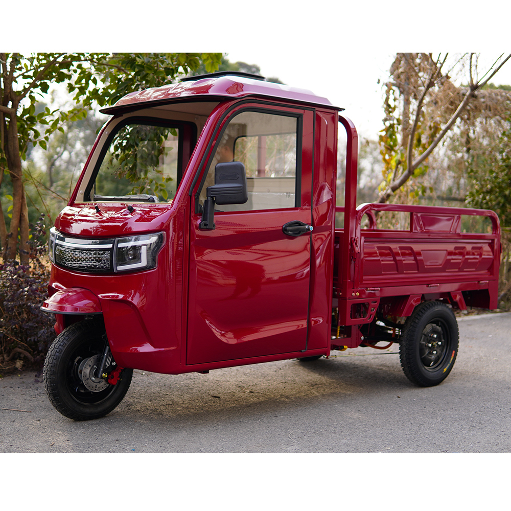 EEC Long Range Heavy Load 3000W Closed CAB Electric Tricycle Direct Sales From Manufacturer