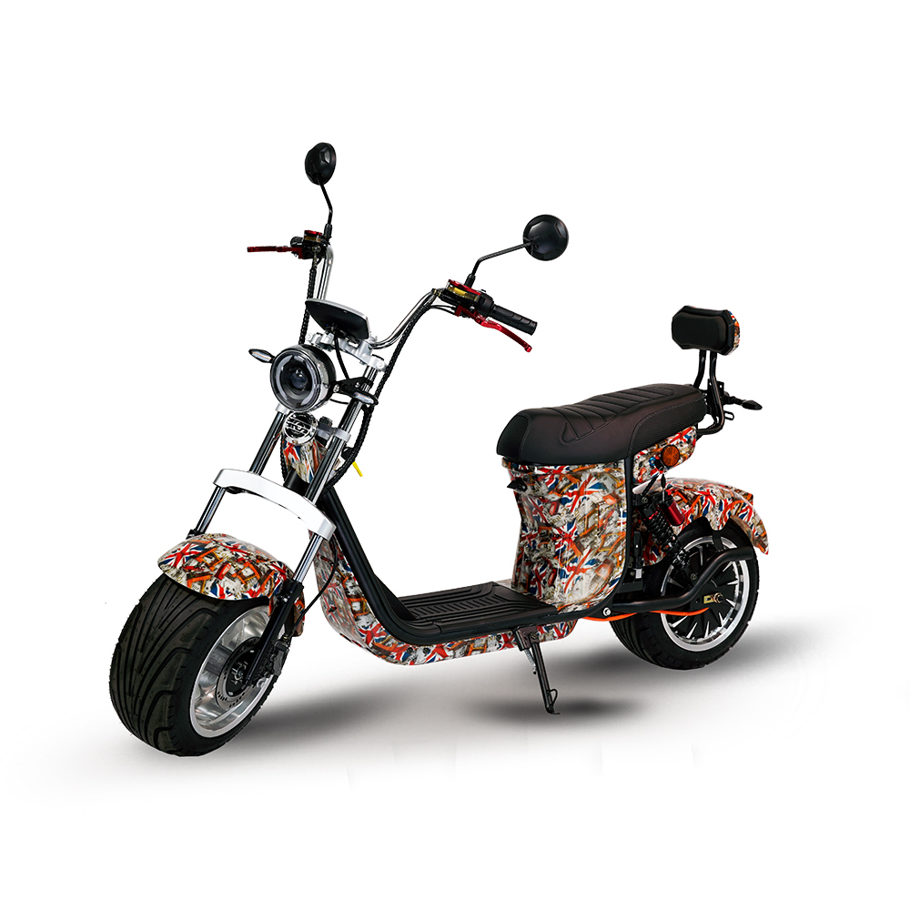 2000W 3000W Factory Price Good Performance Citycoco Brasil Moto Eletrica Electric Scooter City Coco Double batteries