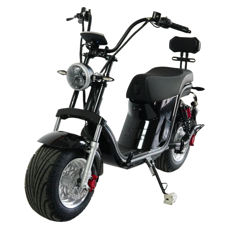 Brazil Market 2000w Chopper Large Seats 20Ah Citycoco Electric Scooter with Wheelbase 130cm