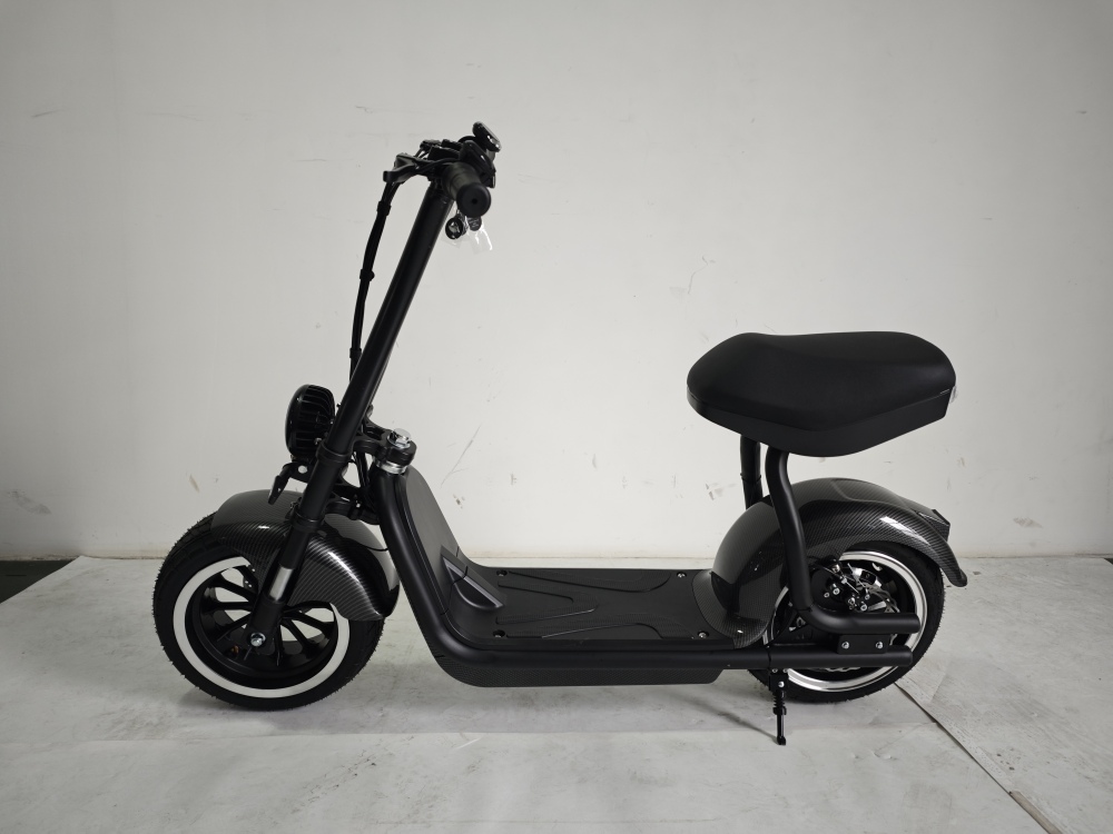 2025 Hot Selling Mini Citycoco Scooter Electrique 1000W Powerful Adult Electric Bike With Seat Cheap Urban E Scooter