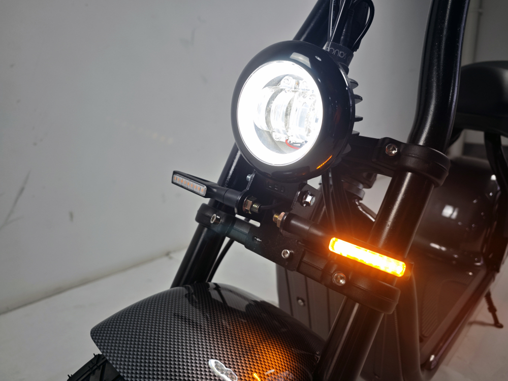 2025 Hot Selling Mini Citycoco Scooter Electrique 1000W Powerful Adult Electric Bike With Seat Cheap Urban E Scooter