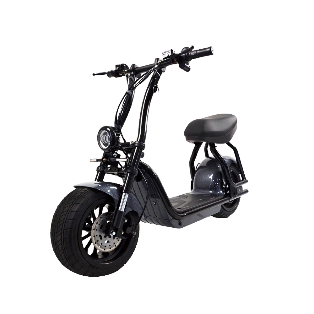 2025 Hot Selling Mini Citycoco Scooter Electrique 1000W Powerful Adult Electric Bike With Seat Cheap Urban E Scooter