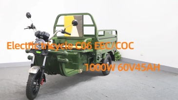 Electric Dumper Tricycle Electric Tricycles Cargo 60V/1000W Tricycles 3 Wheel Electric Adults CE