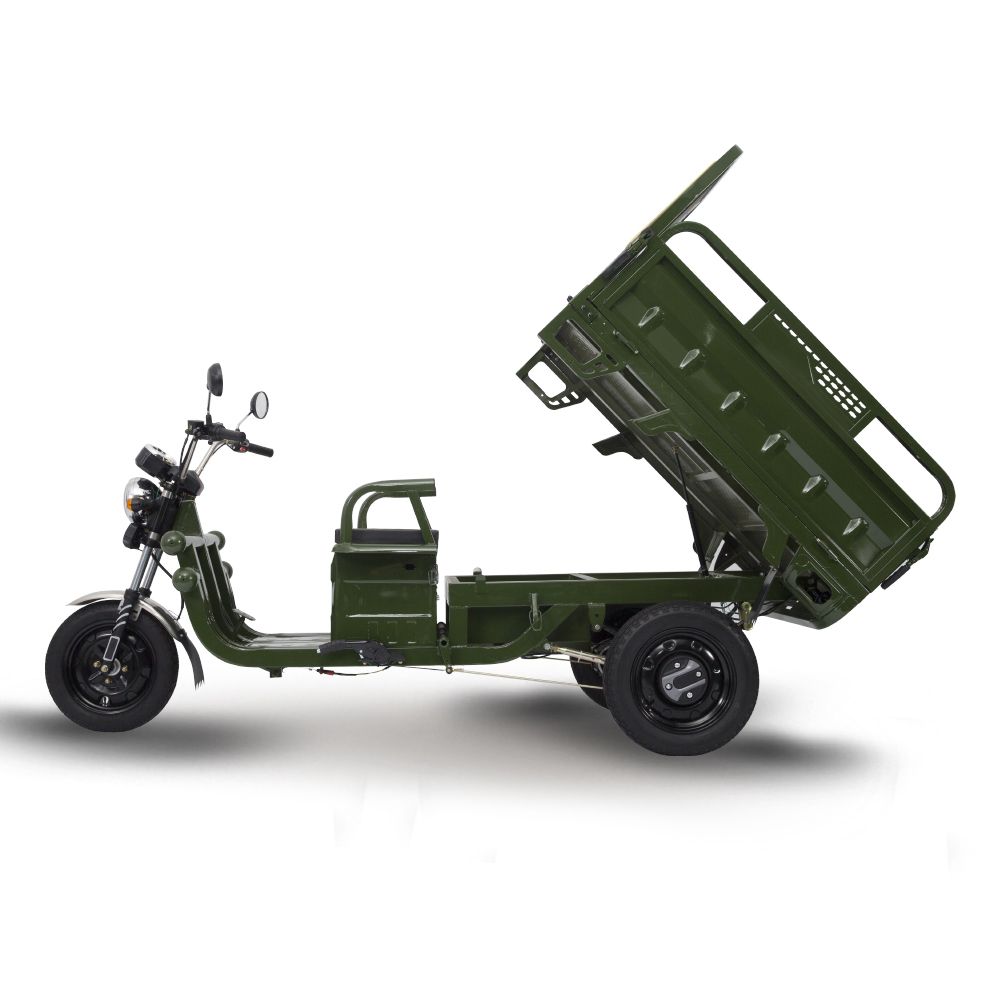 Electric Dumper Tricycle Electric Tricycles Cargo 60V/1000W Tricycles 3 Wheel Electric Adults CE