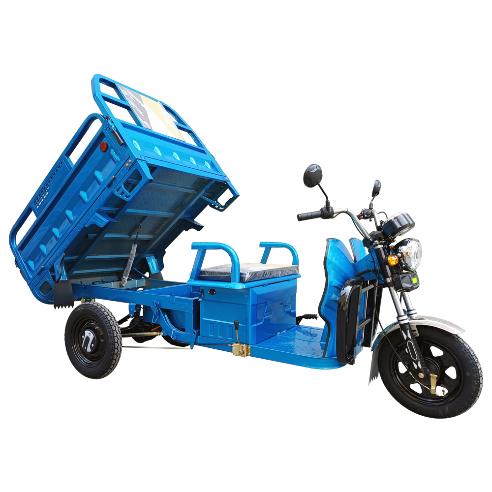 Electric Dumper Tricycle Electric Tricycles Cargo 60V/1000W Tricycles 3 Wheel Electric Adults CE NC05