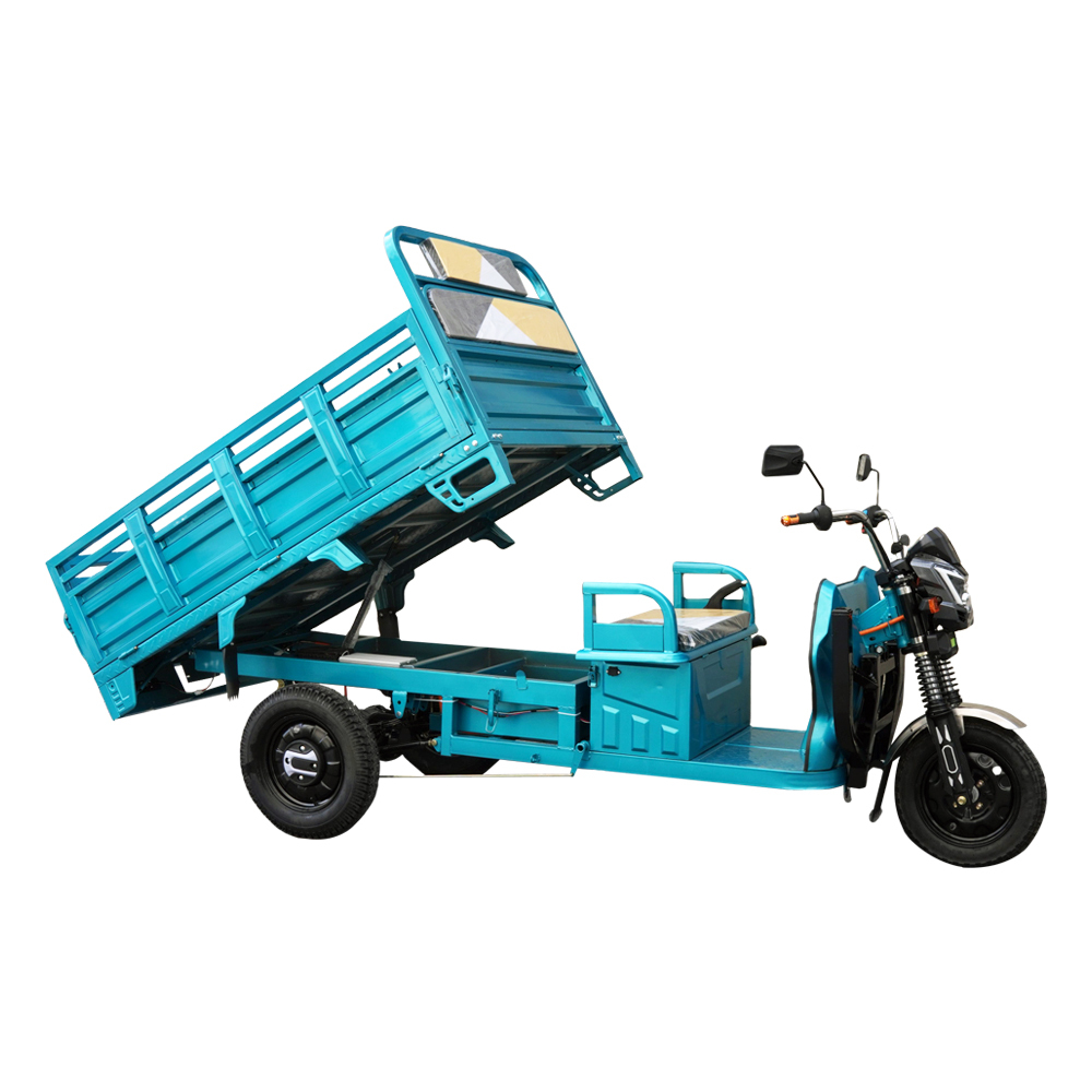 Hot Selling Electric Tricycles Cargo Truck Big Wheel Adults EEC COC DOT CE 1000W 25km/h 45km/h 60V 3 Wheel Electric Dumper