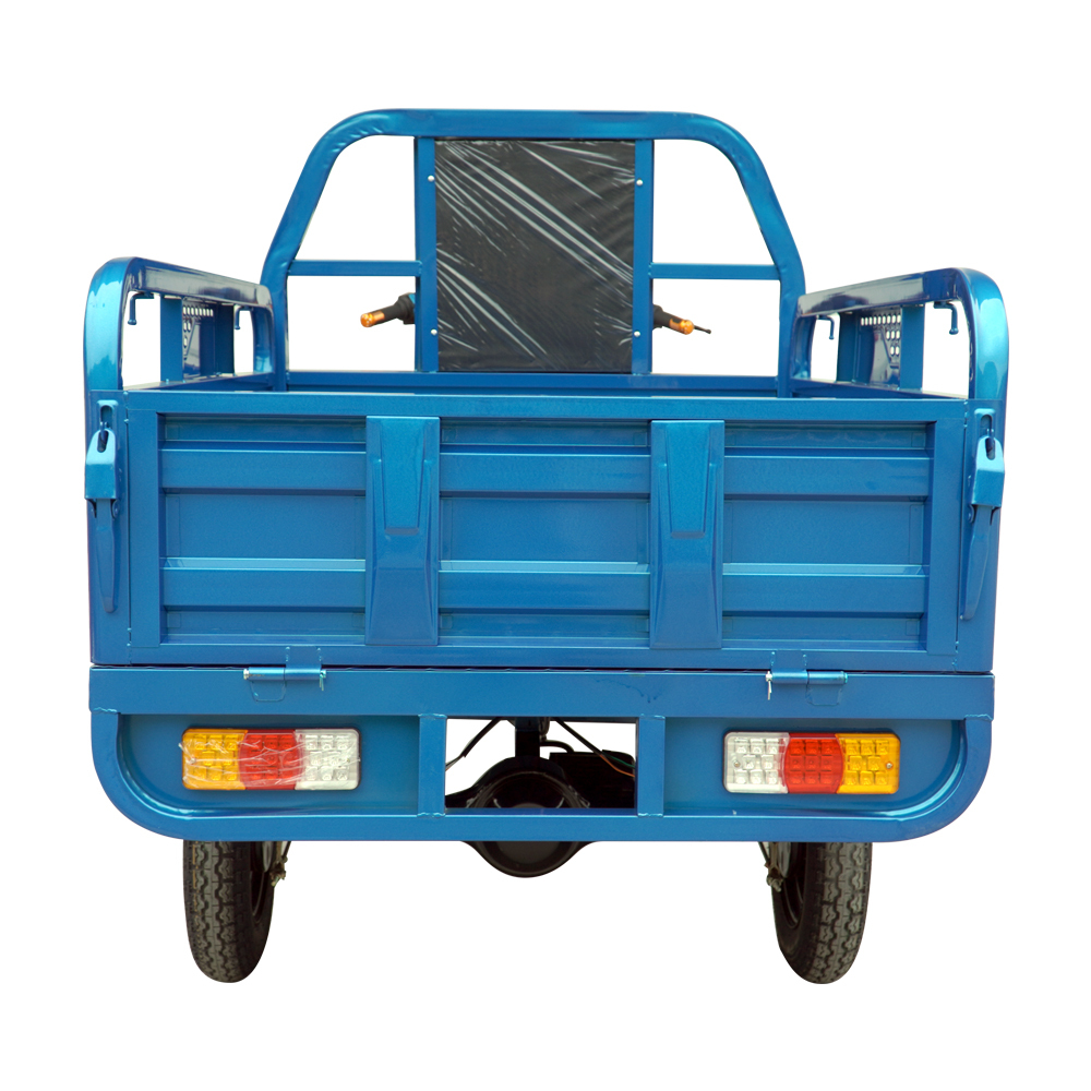 Electric Cargo Tricycle 1200w Express Truck Scooter Promotion Sales Factory Open Body 600KG Max Loading Motorized Cabin