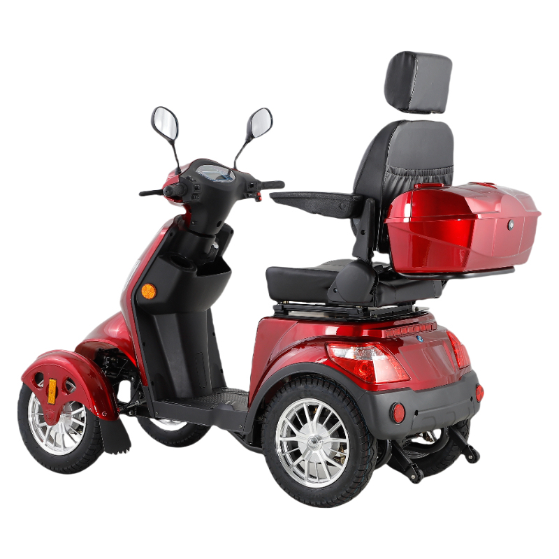 3pluscoco Hot Sale the Elderly Using 4 Wheeled Electric Mobility Scooter Lithium Battery Four Wheel Golf
