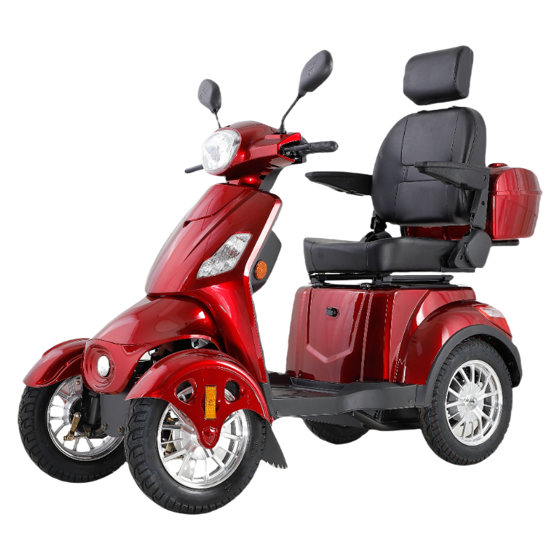 3pluscoco Hot Sale the Elderly Using 4 Wheeled Electric Mobility Scooter Lithium Battery Four Wheel Golf