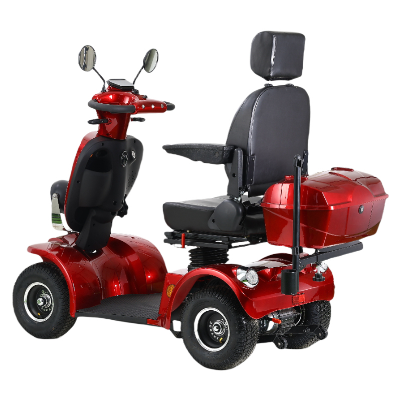 3pluscoco Hot Sale the Elderly Using 4 Wheeled Electric Mobility Scooter Lithium Battery Four Wheel Golf